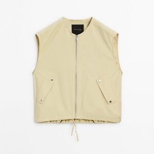 Like new Massimo Dutti Zipper Vest